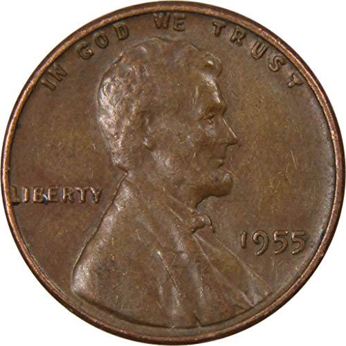 1955. Lincoln Wheat Cent AG O dobroj brončanoj peni 1c kolekcionar kolekcije