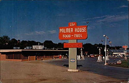 Palmer House Sioux City, Iowa Ia Original Vintage Razglednica