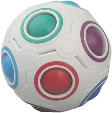 Rainbow Ball Magic Ball Magic Soccer Ball 2,76 inča kreativna dječja inteligencija zagonetka igračaka Dječje puzzle igračke