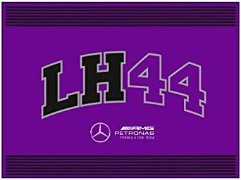 Mercedes AMG Petronas Formula One - Lewis Hamilton Flag - Purple - Veličina: 35x47 inča