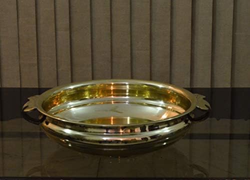 Tangerine mesingani urli lonac || Uruli Bowl u običnom dizajnu za uređenje kuće/ureda i poklon