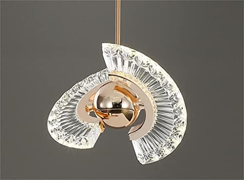 Lagani restoran kristal duga linija mala privjeska svjetla stropni luster može rotirati okruglu svjetiljku s više oblika