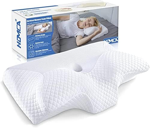 Homca cervikalni - konturni jastuk za ublažavanje bolova u vratu, ortopedski jastuk za krevet za bočne spavače leđa i želudac