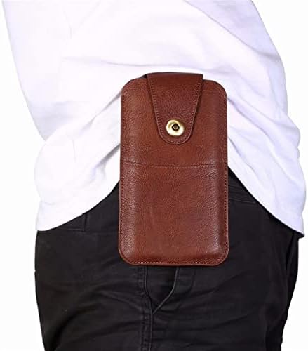 Kfjbx originalna kožna remen za remen futrola struka vrećica za telefon s patentnim zatvaračem vrećica torbe za torbu