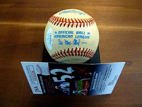 Bob Gibson Cy Young St Louis Cardinals Hof potpisao je automatsko baseball JSA - Autografirani bejzbol