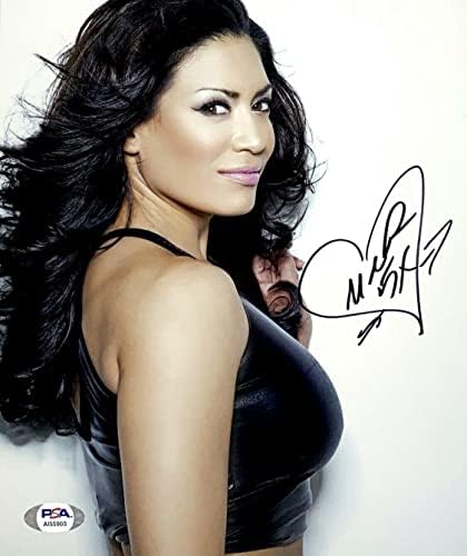 Melina WWE Diva potpisala 8x10 Photo PSA AI55903 - Fotografije s autogramima