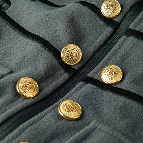 Vintage jakne za muškarce retro vezene srednjovjekovne viteške jakne dugih rukava gotička ujednačena pozornica steampunk jakne
