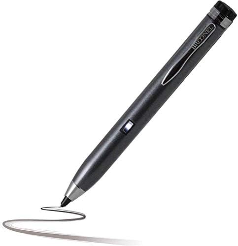 Broonel siva fina točka Digitalna aktivna olovka - kompatibilna s teclast P20HD tabletom, 10,1 inča
