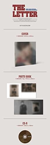 Kim Jae Hwan - Album s pismom+Pred Ograničenim prednostima+Bolsvos K -pop e -knjiga, 1EA Bolsvos naljepnica za toploader, Photocards