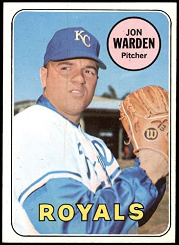 1969. Topps 632 Jon Warden Kansas City Royals NM Royals