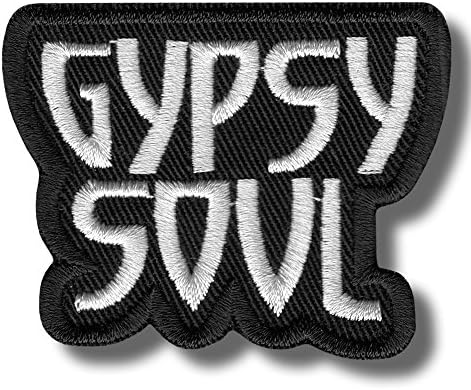 Gipsy Soul - vezeni flaster 6x5 cm