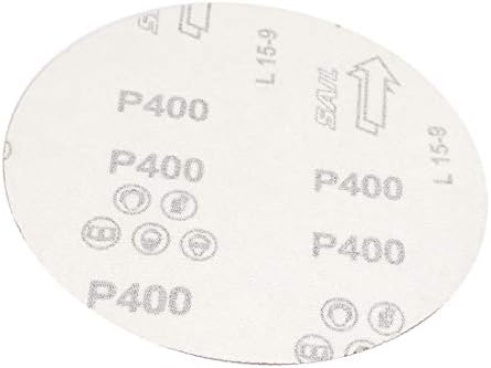 X-DREE 6-inčni dik 400 brusnjeg diska za brušenje brusnog papira 20pcs za oscilirajući alat (disko de lija de 6 pulgadas de diámettro