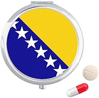 Bosna i Hercegovina Nacionalna zastava seoska tableta Konzerviranje Kontejner za pohranjivanje džepnog lijeka
