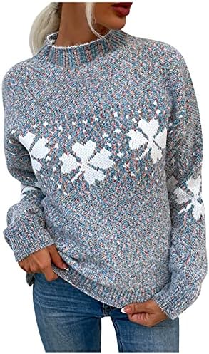 Ženski XMS džemper odjeća s dugim rukavima Zabavna i slatka dukseva casual gornji obrezani pulover Slatka casual majica