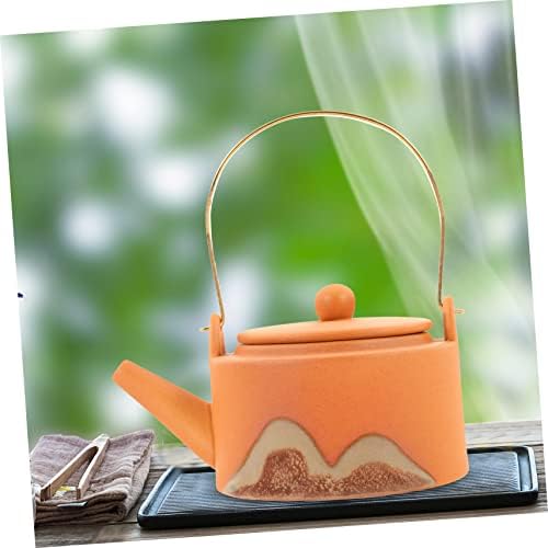 Hanabass 4pcs keramički čajnik kettle čaj čaj lonci za labav čaj vintage čajnik prijenosni lonac za vodu veliki čajnik čajnik domaćinstvo