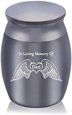 OJSP Kremacija urna za pse Angel Mala urna čuva pepeo Kremacija Urna urna legura Spomen pepela - u ljubavnom spomen -obilježju Angel
