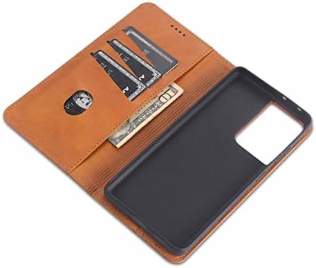 Torbica-novčanik za Samsung Galaxy S23 / S23 Plus / S23 Ultra, flip torbica od umjetne kože s utorima za kartice oslonac za noge, magnetska