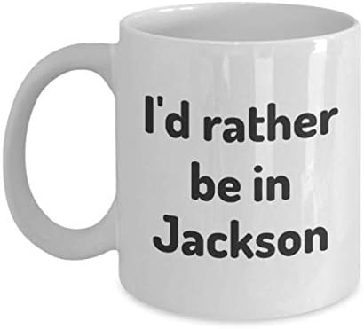 Radije bih bio u Jackson čajnoj šalici putnika suradnika, poklon misissippi poklon putnička šalica