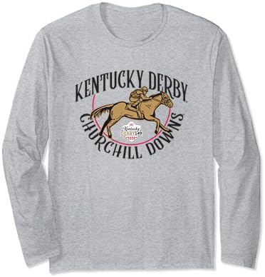 Kentucky Derby Službeno licencirani majica s dugim rukavima za postavljanje tempa