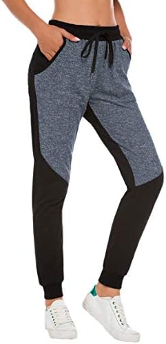 Moueey ženske joggers hlače koje trče trenerke s džepovima atletski konusne ležerne hlače za vježbanje
