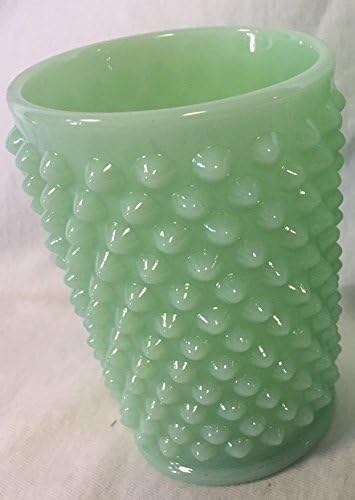 Uzorak hobala - staklo za pucanje/sok - Jade Jadeite Green Glass - American Made - Mosser USA