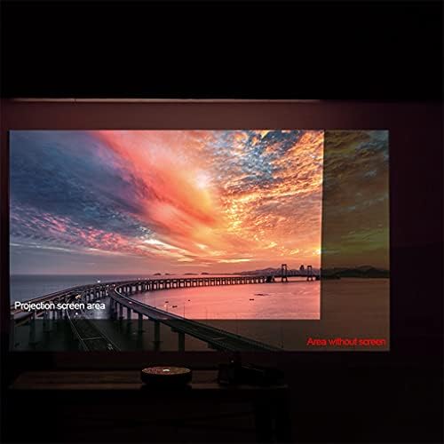 ZGJHFF 80-inčni prijenosni projektor zaslon 16: 9 Framelect Video projekcija zaslon sklopivi zid montiran za filmski ured za kućno