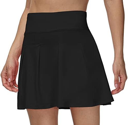 Cakulo golf teniske suknje za žene plus veličina visoki struk Activewear Sportski trening Pleade Cheer Skorts s džepom kratkih hlača