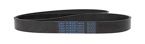 D&D PowerDrive A-380J8 Poly V remen