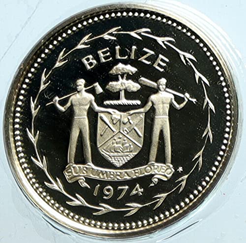 1974. BZ 1974. Belize Avifauna vilica s repom od letenja ptica 5 centi Dobra nesuvječena