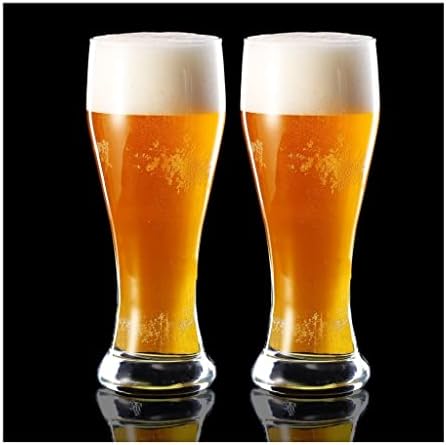 Klasična pivska krigla set od 6 čaša za craft pivo, čaše za pivo set čaša za pivo barsko posuđe Pivsko staklo čaše za pivo za muškarce