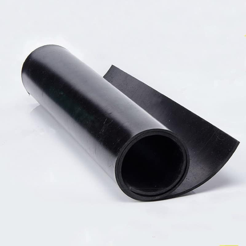 Crni 5 mm silikonski lim od gumenog lima drvena vrata Silikonski lim vakuum pritisnite silikonsku gumenu prostirku 600x600 mm -