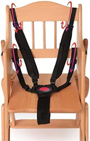 CALNTSHUI 2 Paketi Kabelski kabel Sigurni sigurnosni pojas Podesiv za bebe kolica za bebe sigurnosne trake za bebe sigurnosne pojaseve