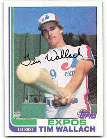 Baseball MLB 1982 Topps 191 Tim Wallach RC Expos