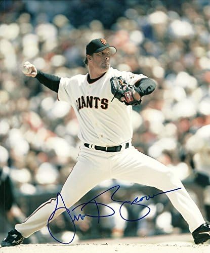 Jim Brower San Francisco Giants potpisao Auto 8x10 Foto W/COA