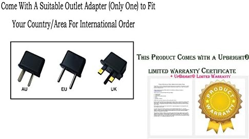 UPBright Novi globalni AC/DC adapter kompatibilan s Easy Home 802588 812180 bežični ciklonski štap Vakuum očišćenje EasyHome čišćenje