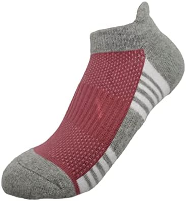 ZAZAZU ženske čarape za gležnjeve za trčanje Jastuka za prozračnu karticu Atletske čarape s niskim izrezom （3 para）