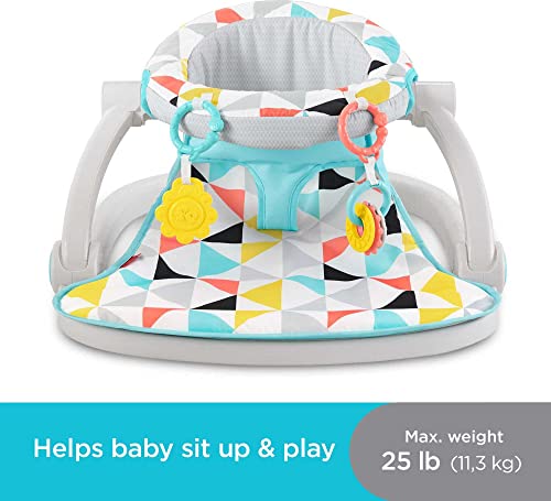 Fisher-Price prijenosna dječja stolica sjedeće sjedalo s razvojem igračaka i strojeva za pranje jastuka, vjetrenjača i bebe playmat
