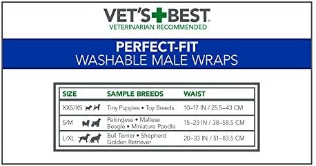 Najbolje perive pelene za muške pse od veterinara / upijajući oblozi za muškarce sa zaštitom od curenja / uzbudljivo mokrenje, urinarna