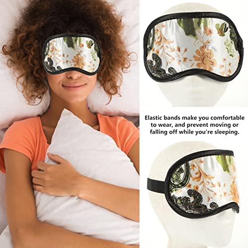 HEALEVED Sleep Eye Mask Sleep Eye Mask 2 komada Pokrivanje očiju za sljepog očiju za spavanje za igre zabava za spavanje putovanja