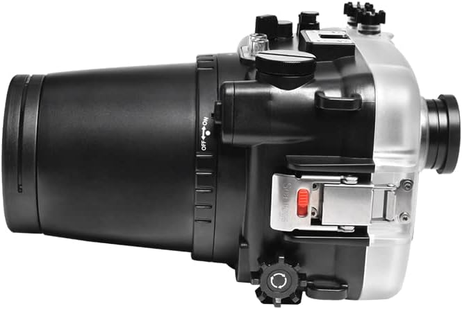 More frofs 40m/130ft Kamera vodootporna kućišta podvodno kućište za Sony A6600 sa 28-70 mm standardnim bačvama, ugrađenim senzorom