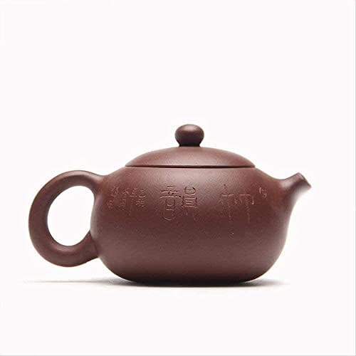 Biljni čaj od čajnika čajnika čaj čaj filter čajnika ljepotice ručno izrađene ljubičaste gline Prilagođeni pokloni Autentični čajnik