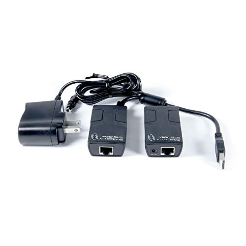 CommFront Industrial USB ekstender/USB repetitor, proteže se 250 stopa ili 76 metara preko Cat 5 kabela, podržava do 480Mbps, plug-and-play,