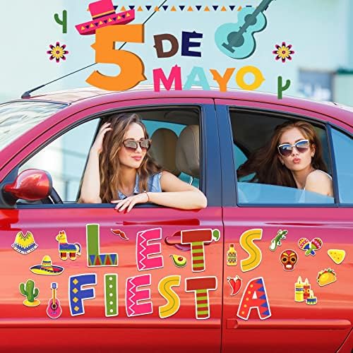 26 komada fiesta garažnih vrata magneti meksička tematska zabava garaža ukrasi cvjetna gitara kaktus alpaca car hladnjak magnetske