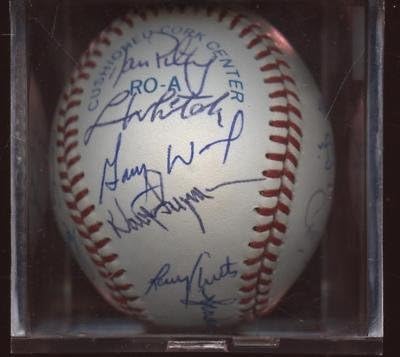 1990. Tim Detroit Tigers potpisao je BB 16 SIGS JSA LOA - Autografirani bejzbol