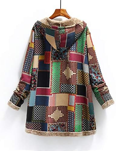 Abrigos de Mujer Invierno plus veličina labava topla odjeća Čvrsta gusta jakna s predimenzioniranom jaknom