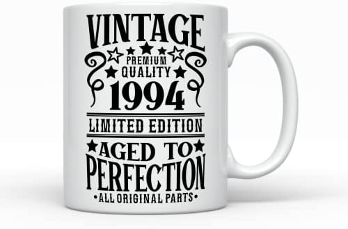 Vintage 1994 kava šalica, 28 godina, poklon za 28. rođendan, 28 godina sadašnja šalica