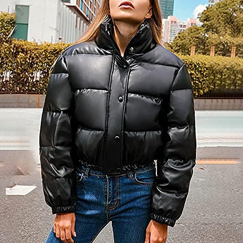 Prevelike jakne za ženske poliesterove tople jesenske jakne jakne zip v vrat fit dugi rukav hladan čvrsti rov casual kaput