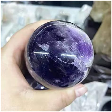 1PC 65 mm-70 mm prirodni kristalni san ametista sfere zacjeljivanje kvarcne kuglice za ukrašavanje iscjeljivanje kamena odjel od zlih