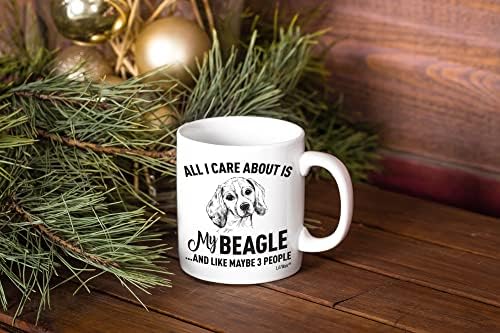 Beagle Pokloni Mama šalica za Božić Žene Muškarci dekor za tatu ukrasi za ljubavnike stvari koje volim Beagle pribor za kavu govoreći