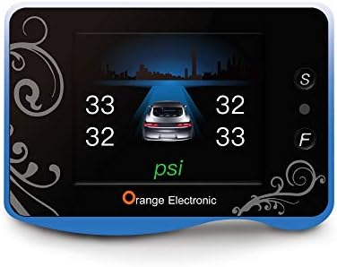 Orange Electronic TPMS Mazda 2017,2018, 2019, 2020, 2021 CX-5; 2014.2015.2018.2019, 2020 CX-9 tlak u gumama prema prikazu lokacije